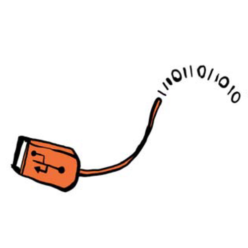 Illustration USB Anschluss
