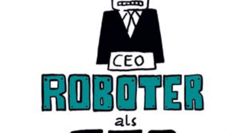 Illustration Roboter als CEO