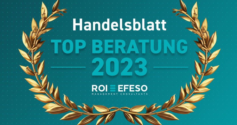 goldener Lorbeerkranz mit Top Beratung 2023