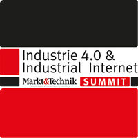 Schwarz rotes Logo M&T Industrie 4.0 & Industrial Internet