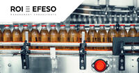 Produktionslaufband Flaschenbefüllung ROI-EFESO Branchenexpertise Softgetränke