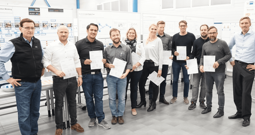 Gruppenfoto Lean Digital Manager