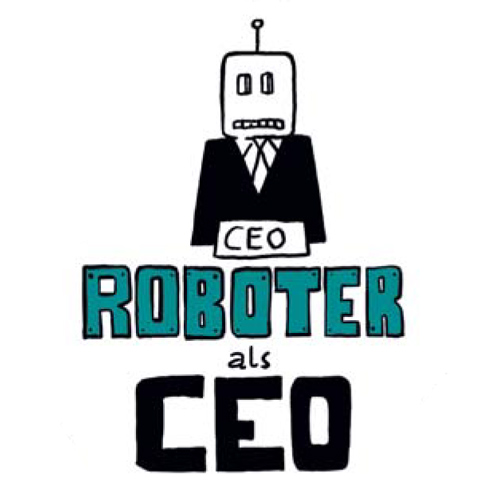 Illustration Roboter als CEO