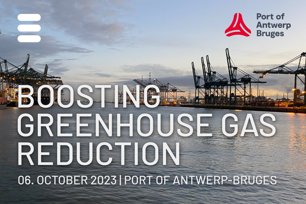 Podiumsdiskussion zur Senkung der Treibhausgasemissionen – Hafen von Antwerpen