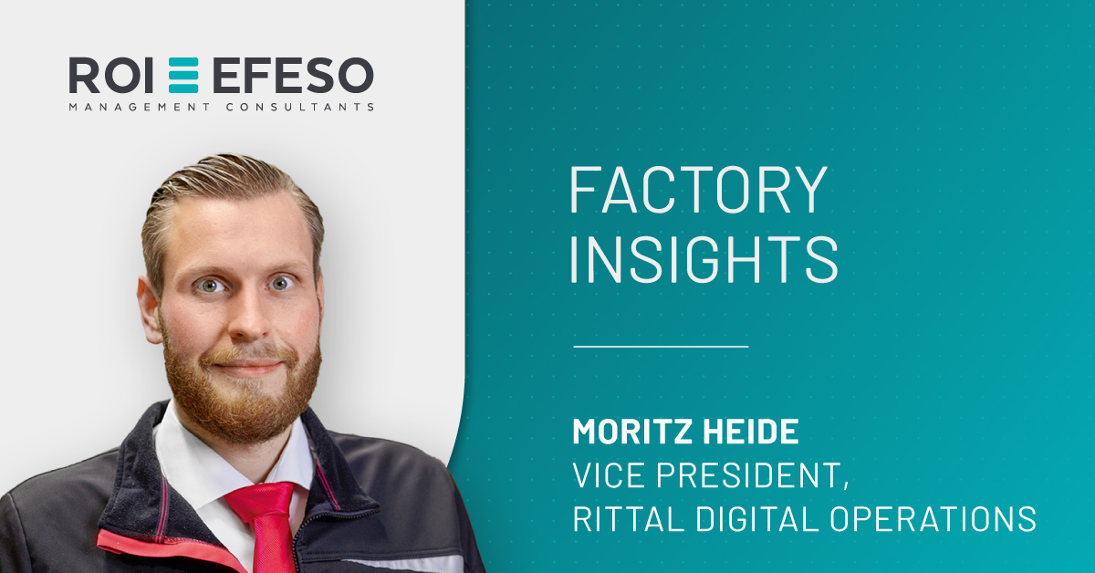 Factory Insights von Moritz Heide, Rittal Digital Solutions