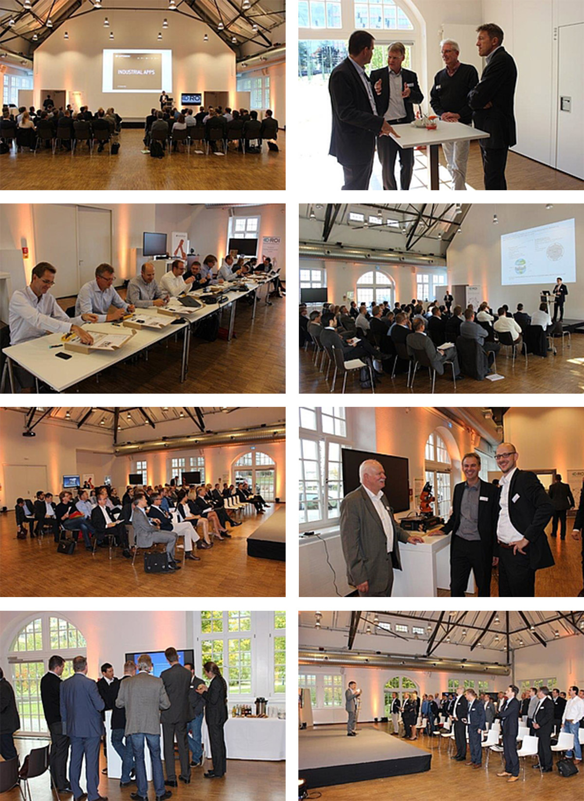 Bilder des Workshops ROI Industrie 4.0 Konkret