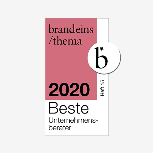 von ROI gewonnener Preis zum Besten Berater 2019
